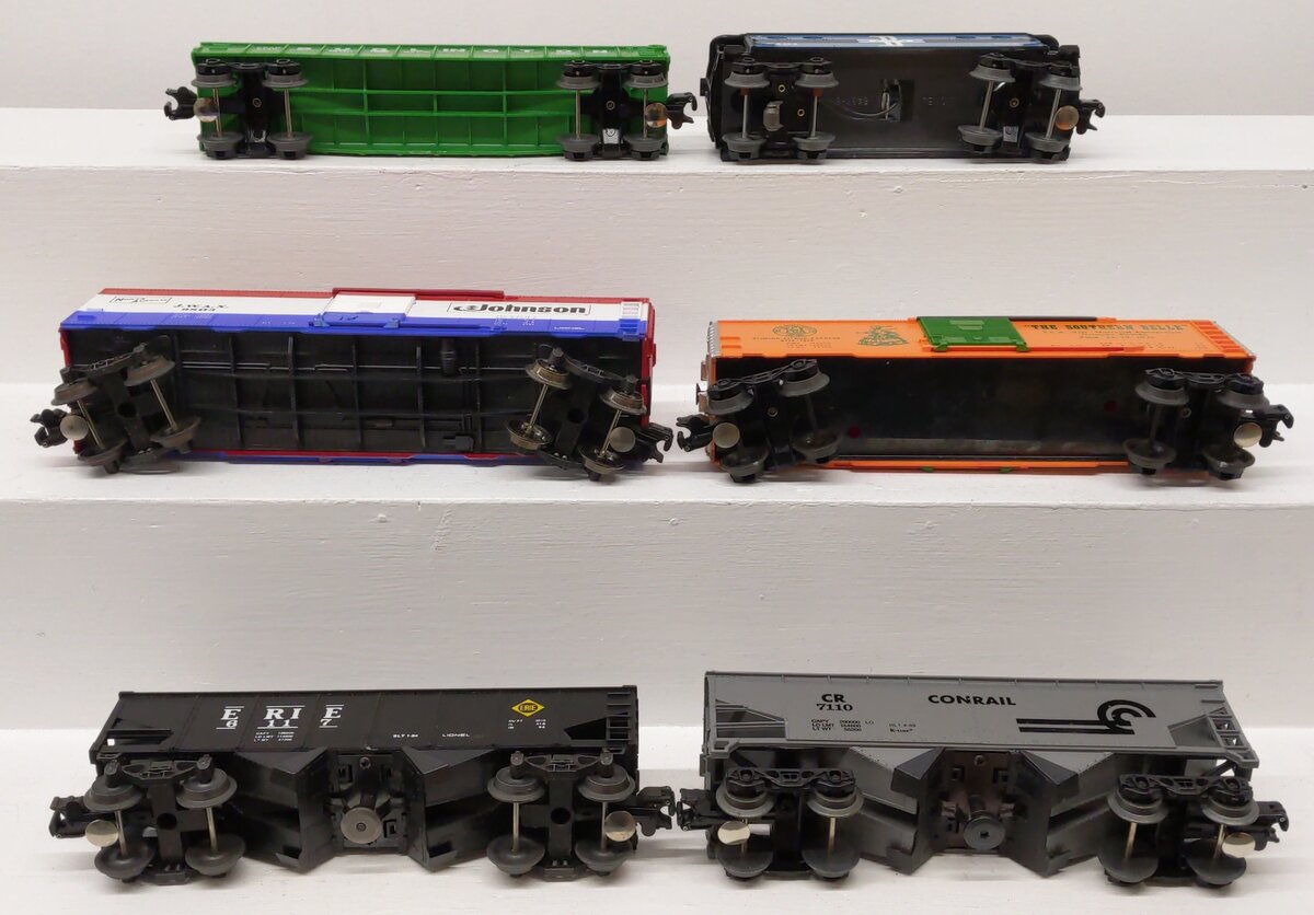 Lionel & K-Line O Gauge Assorted Freight Cars [6] VG