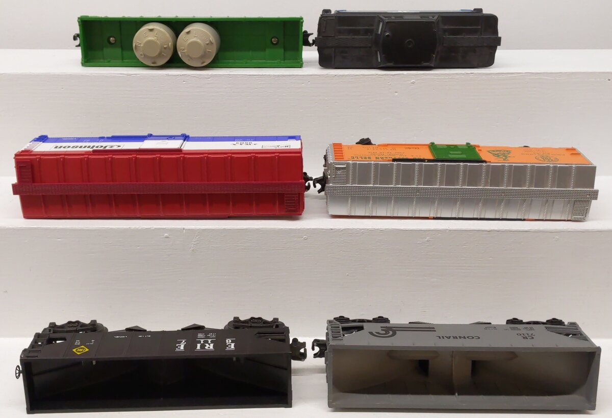 Lionel & K-Line O Gauge Assorted Freight Cars [6] VG