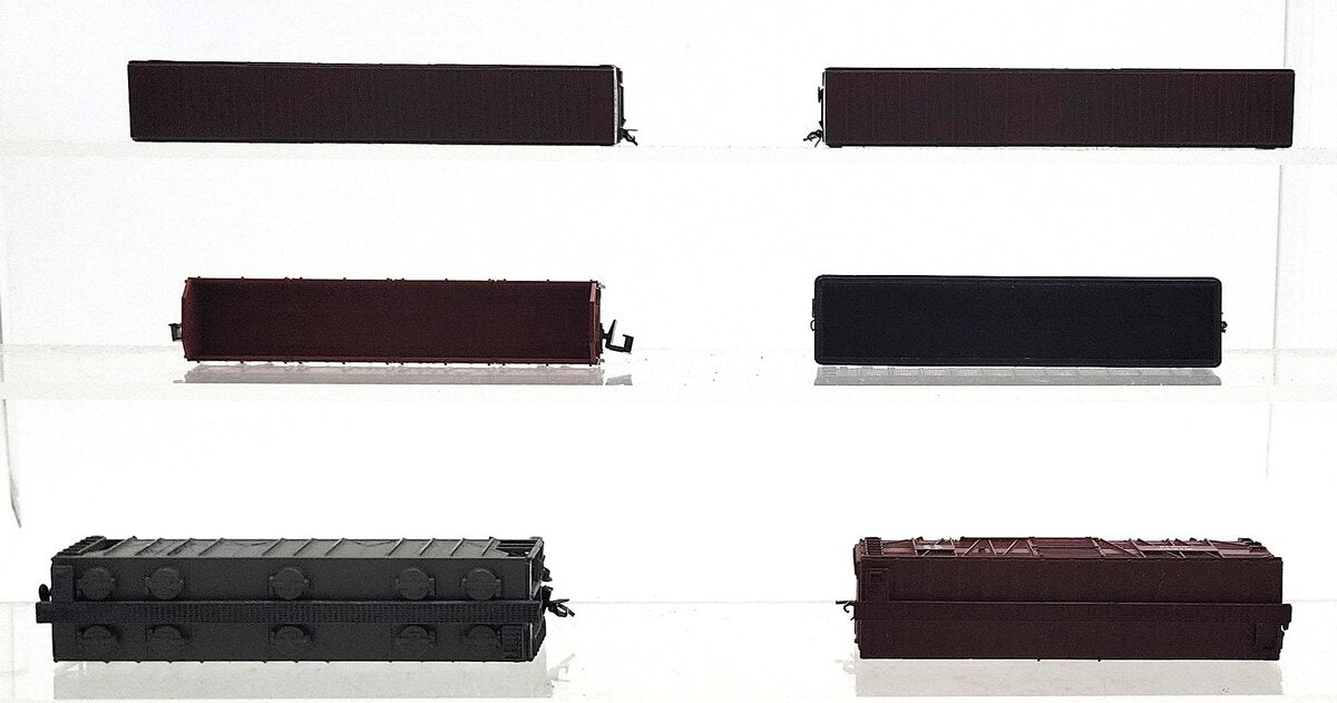 Kato, Bachmann, Roco & Other N Scale Assorted Freight Cars [6] EX