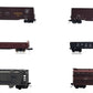 Kato, Bachmann, Roco & Other N Scale Assorted Freight Cars [6] EX