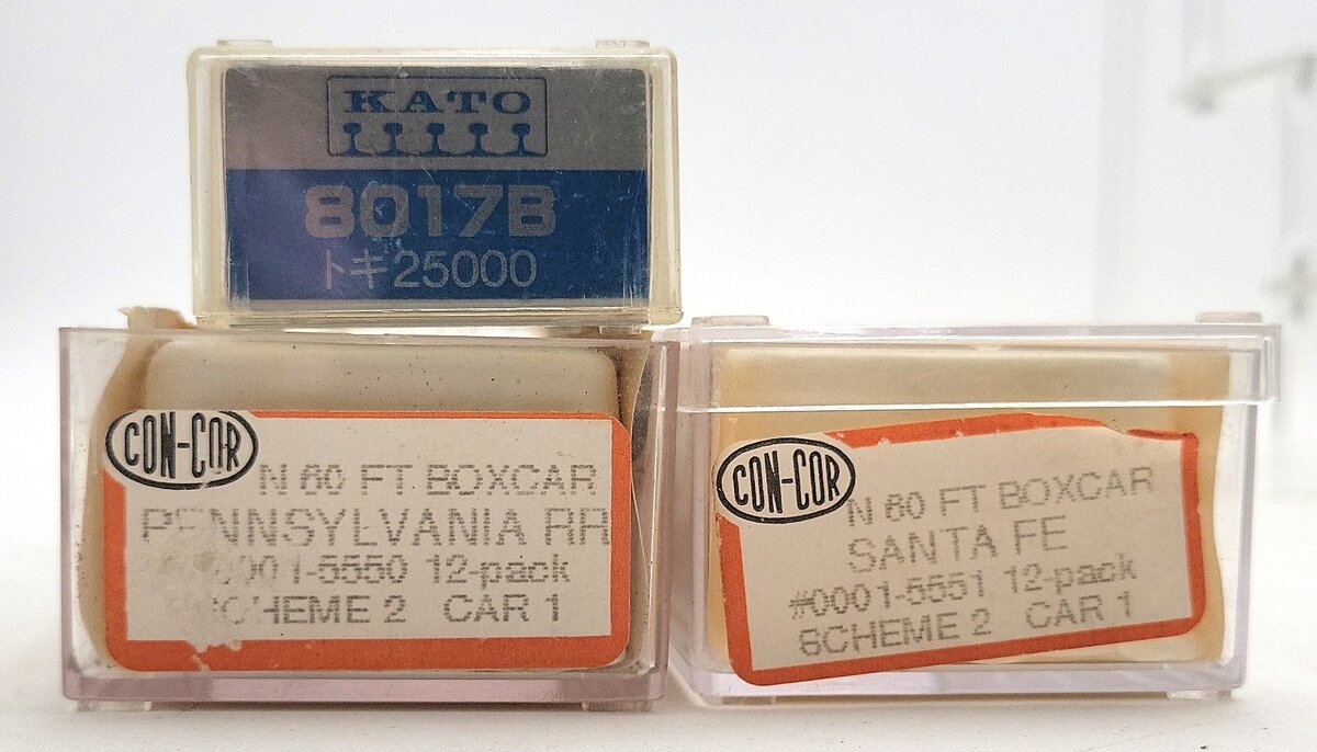 Kato, Bachmann, Roco & Other N Scale Assorted Freight Cars [6] EX