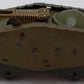 Marx 572ST O Gauge Vintage Olive Drab Wind Up Tank Car