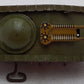 Marx 572ST O Gauge Vintage Olive Drab Wind Up Tank Car