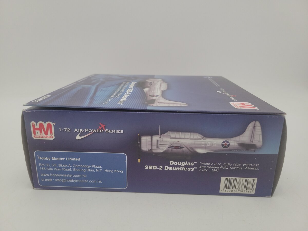 Hobby Master HA0163 1:72 Scale Air Power Series Douglas SBD-2 Dauntless 1941 NIB
