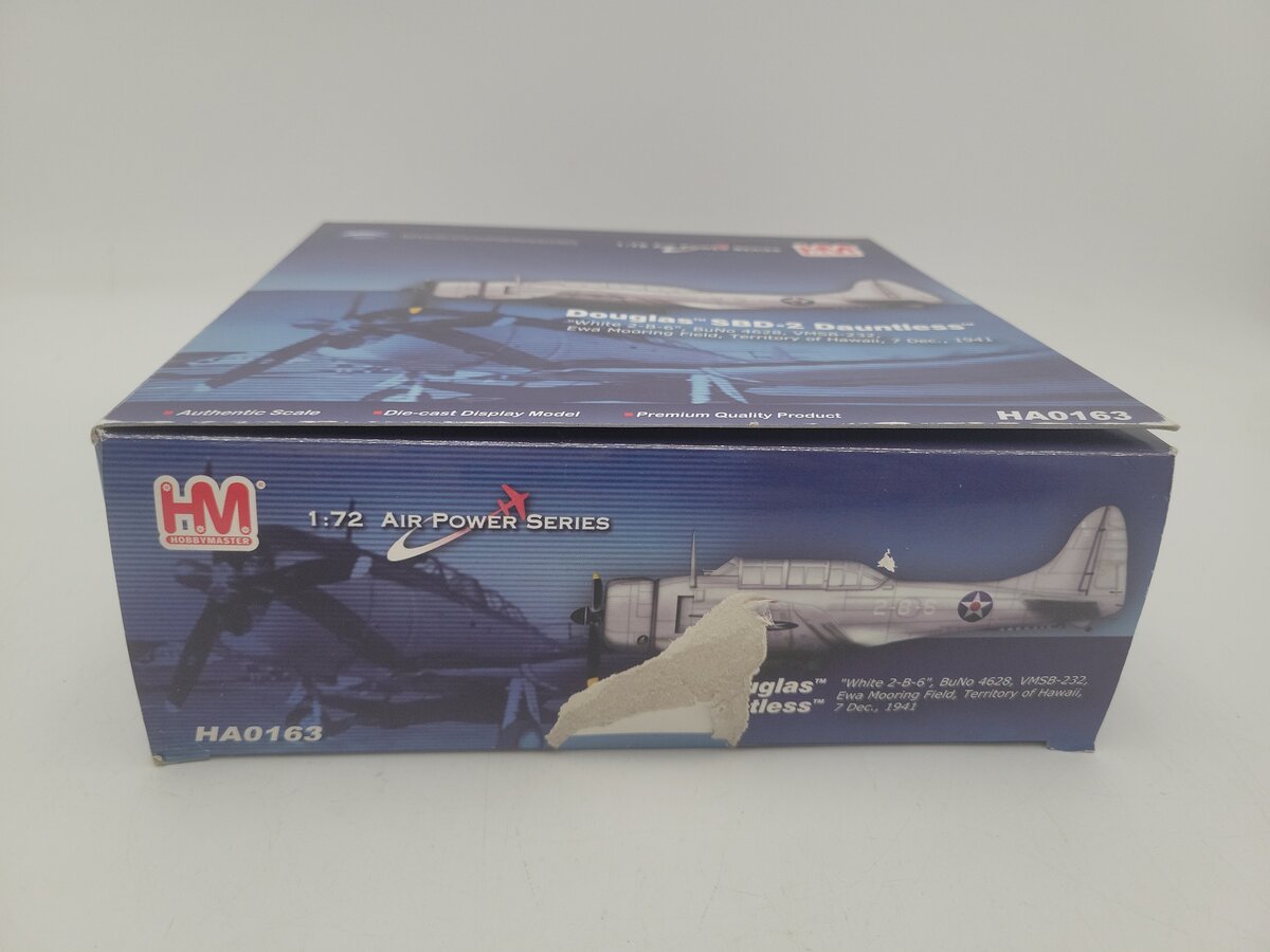 Hobby Master HA0163 1:72 Scale Air Power Series Douglas SBD-2 Dauntless 1941 NIB