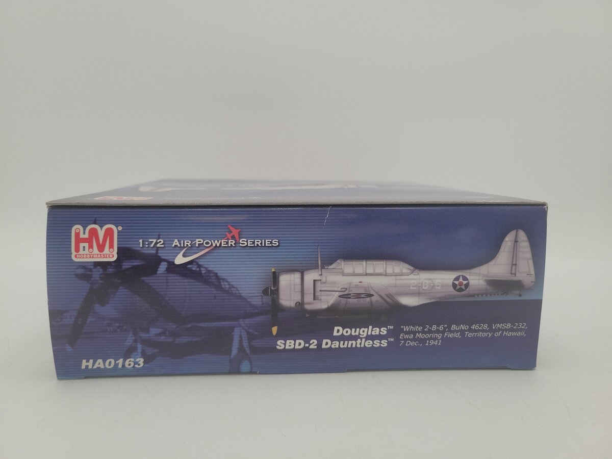 Hobby Master HA0163 1:72 Scale Air Power Series Douglas SBD-2 Dauntless 1941 NIB