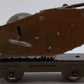 Marx 572ST O Gauge Vintage Olive Drab Wind Up Tank Car