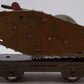 Marx 572ST O Gauge Vintage Olive Drab Wind Up Tank Car
