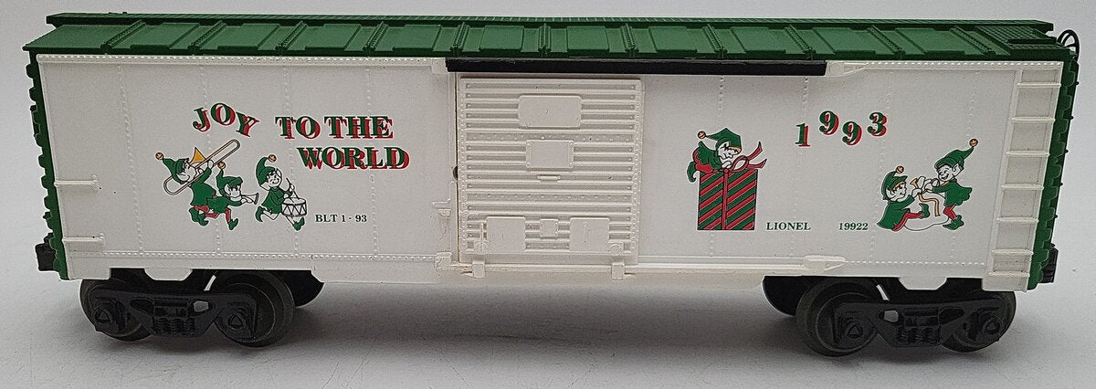 Lionel 6-19922 O Gauge 1993 Christmas Boxcar EX/Box