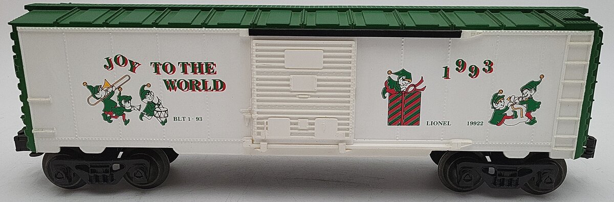 Lionel 6-19922 O Gauge 1993 Christmas Boxcar EX/Box