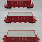 Walthers 932-370531 HO FEC 40' Ortner Aggregate Car #2 (Pack of 3) EX/Box