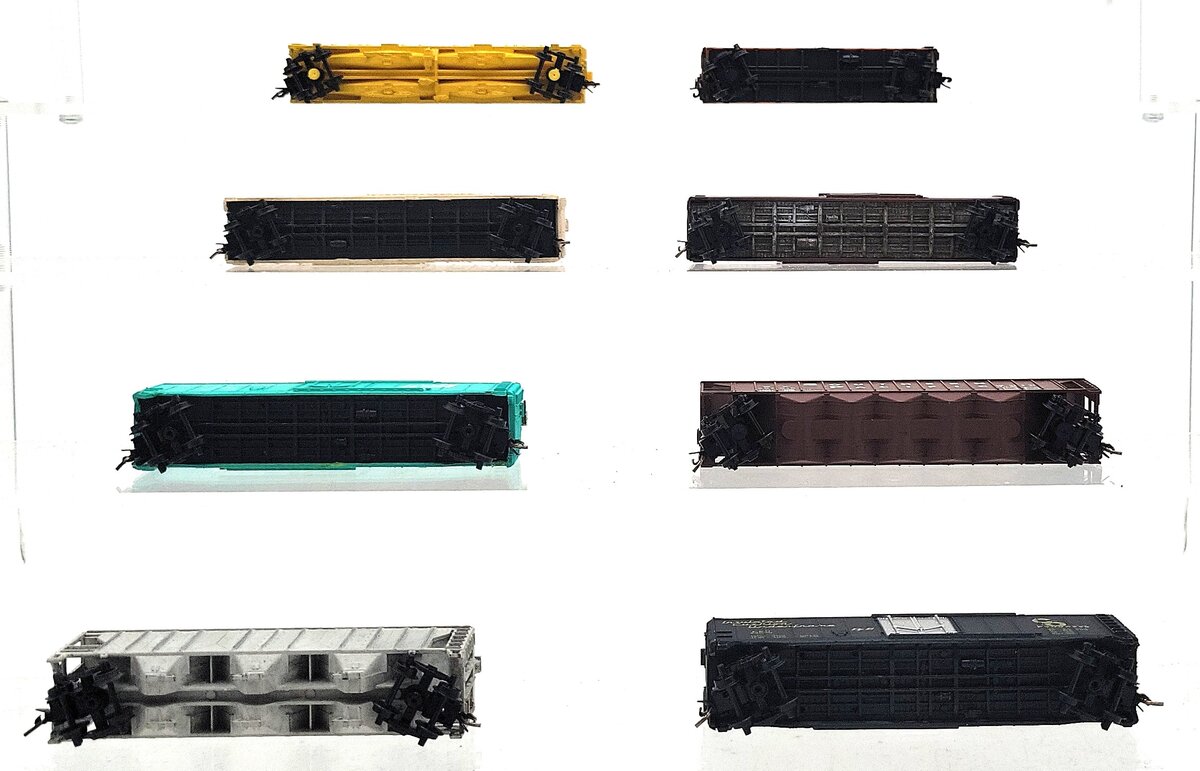Atlas, Bachmann, & Other N Scale Assorted Freight Cars [6] EX