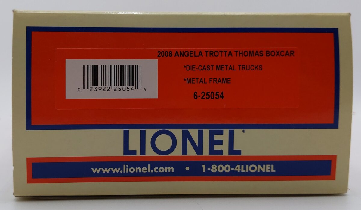 Lionel 6-25054 O Gauge 2008 Angela Trotta Thomas Boxcar LN/Box
