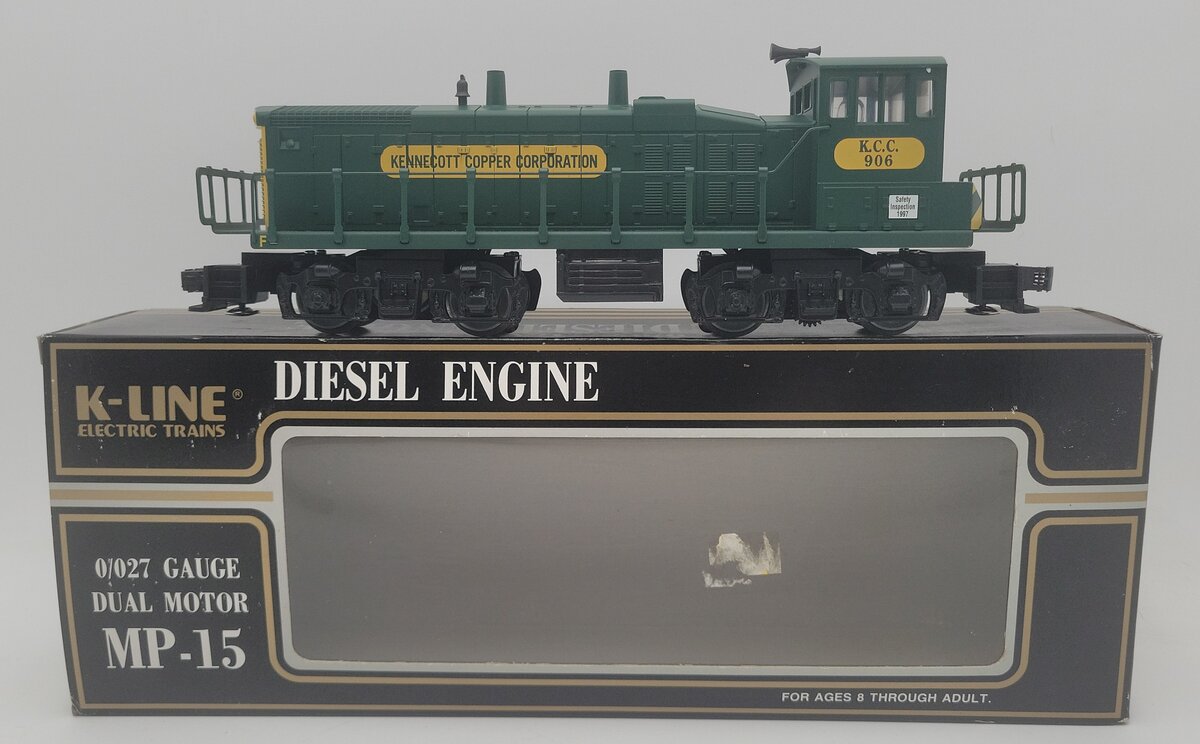 K-Line K-2252IC O Kennecott Copper Corporation MP-15 Diesel Switcher #906 EX/Box