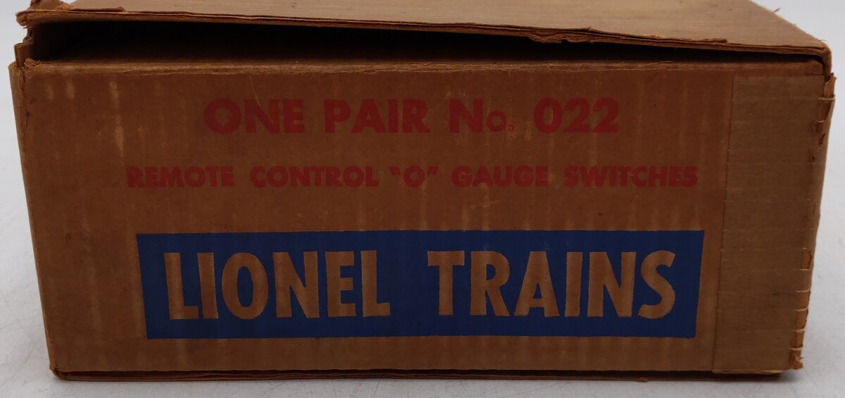 Lionel O22 [1] Left-Hand & [4] Right-Hand Electric Remote Switches [5]