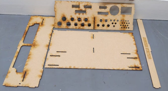 WWScenics WSLC-017 OO / HO Scale Loco Service Station Laser Cut Wood Kit EX/Box