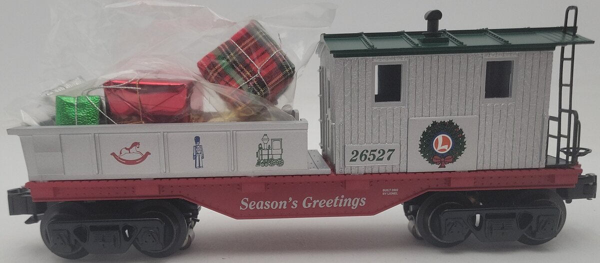 Lionel 6-26527 O Gauge Christmas Caboose w/Load of Presents EX/Box