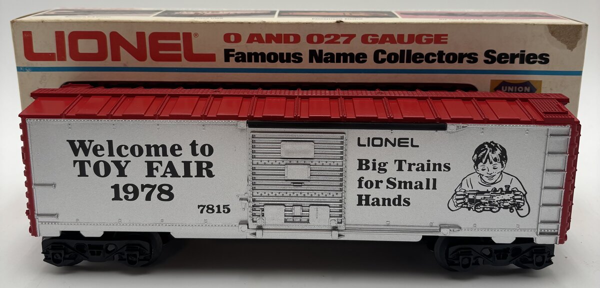 Lionel 6-7815 O Toy Fair 1978 Boxcar LN/Box