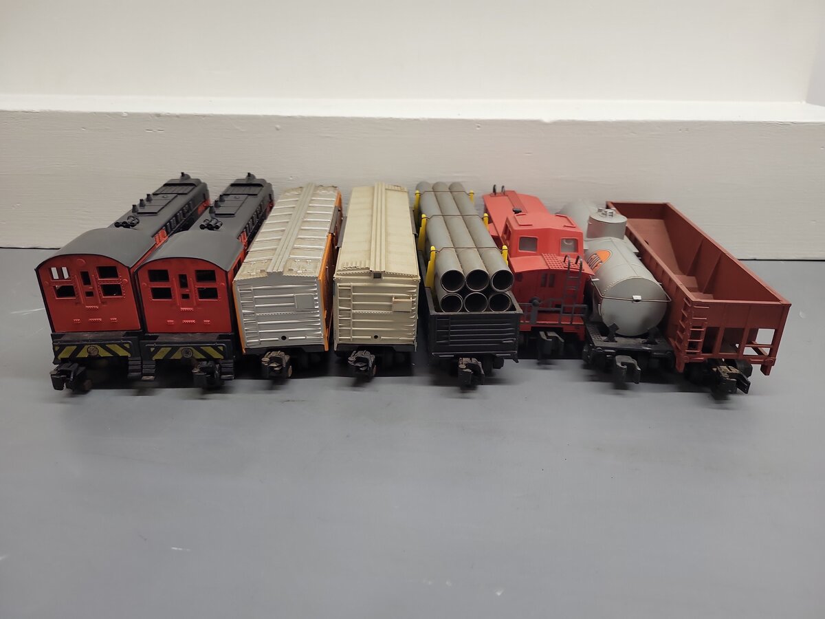American Flyer 20440 S Gauge Postwar Seaboard Hot Shot Set VG