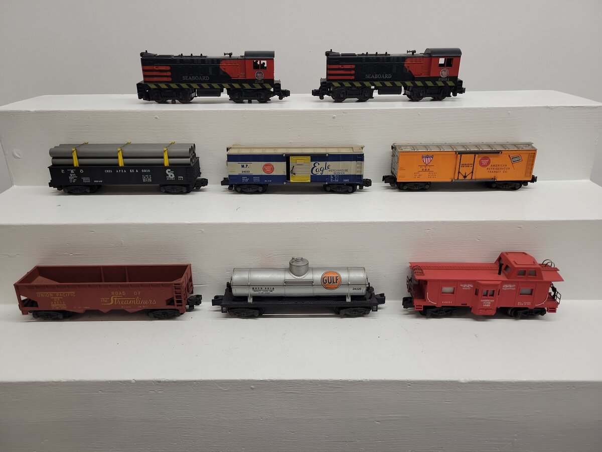 American Flyer 20440 S Gauge Postwar Seaboard Hot Shot Set VG