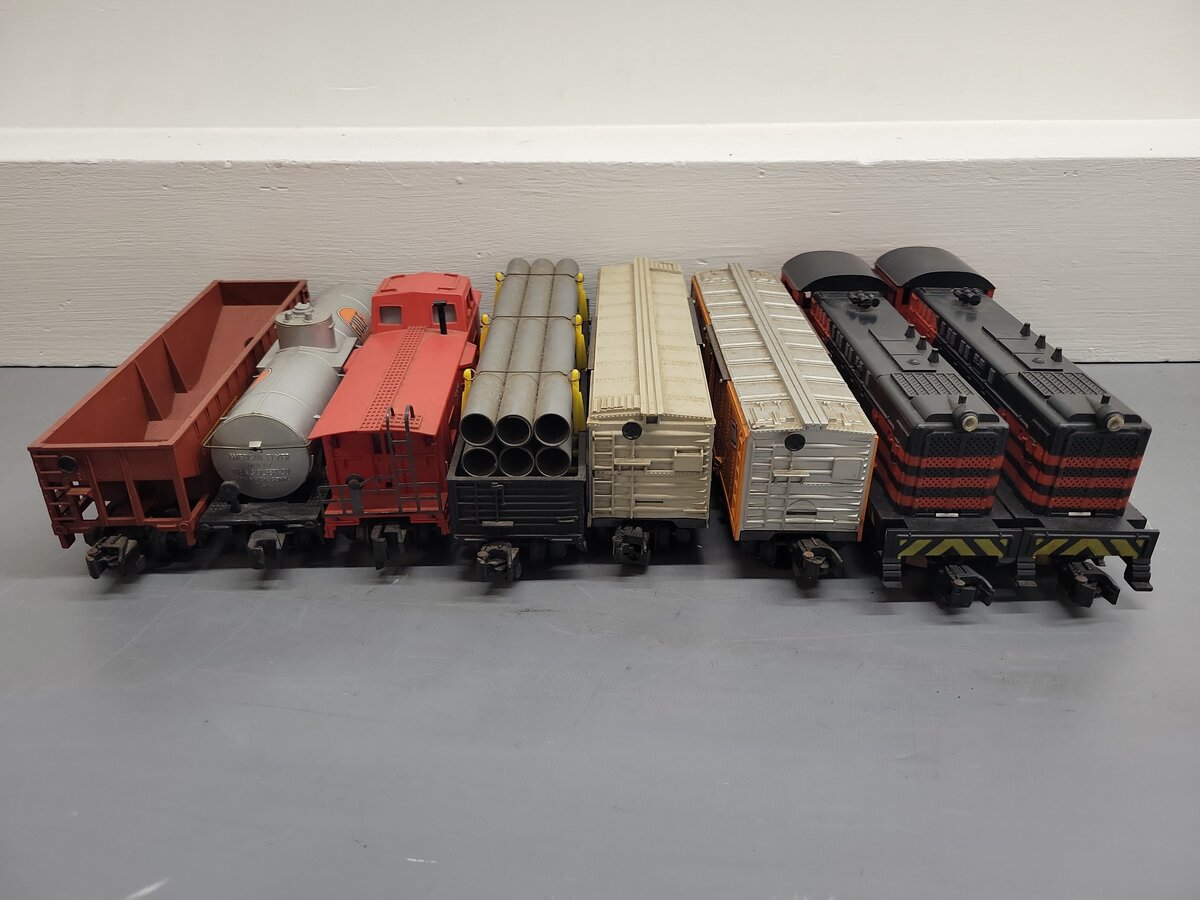 American Flyer 20440 S Gauge Postwar Seaboard Hot Shot Set VG
