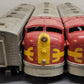 Marx 1095 Vintage O Santa Fe ABA Diesel Locomotives VG