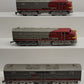 Marx 1095 Vintage O Santa Fe ABA Diesel Locomotives VG