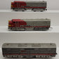 Marx 1095 Vintage O Santa Fe ABA Diesel Locomotives VG