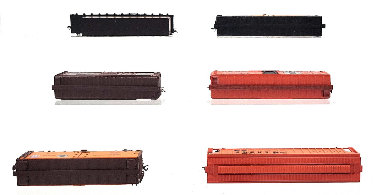 Con-Cor, Bachmann, Unimate, & Other N Scale Assorted Freight Cars [6] VG