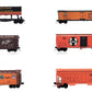 Con-Cor, Bachmann, Unimate, & Other N Scale Assorted Freight Cars [6] VG