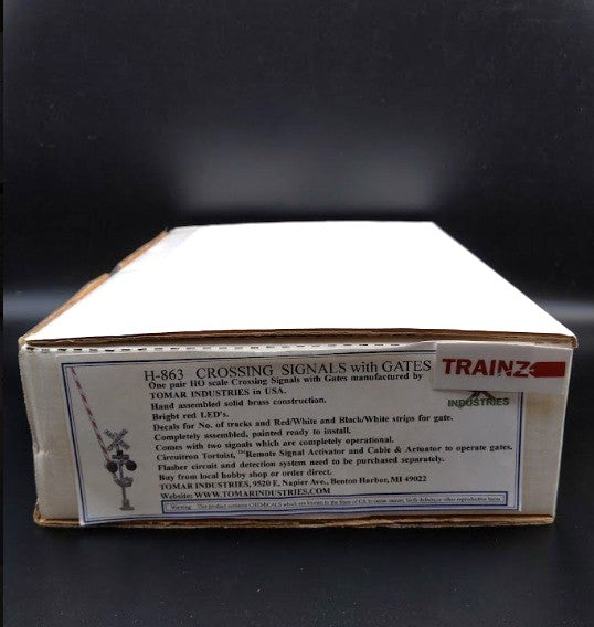 Tomar Industries H-863 HO Scale Crossing Signals With Gates LN/Box