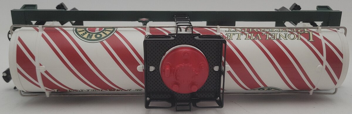 Lionel 6-26196 O Gauge Candy Cane Single Dome Tank Car #26196 EX/Box