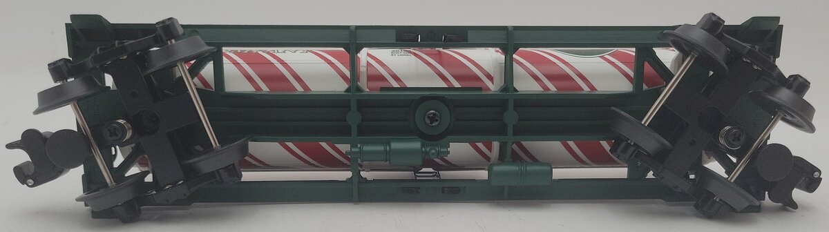 Lionel 6-26196 O Gauge Candy Cane Single Dome Tank Car #26196 EX/Box