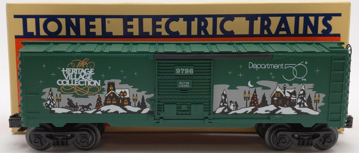 Lionel 6-16270 O Gauge Department 56 Heritage Village Boxcar #9796 LN/Box