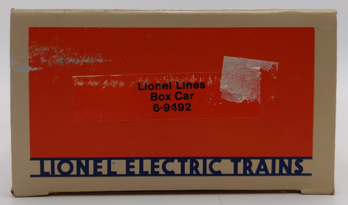 Lionel 6-9492 O Gauge Lionel Lines Orange/Blue Boxcar LN/Box