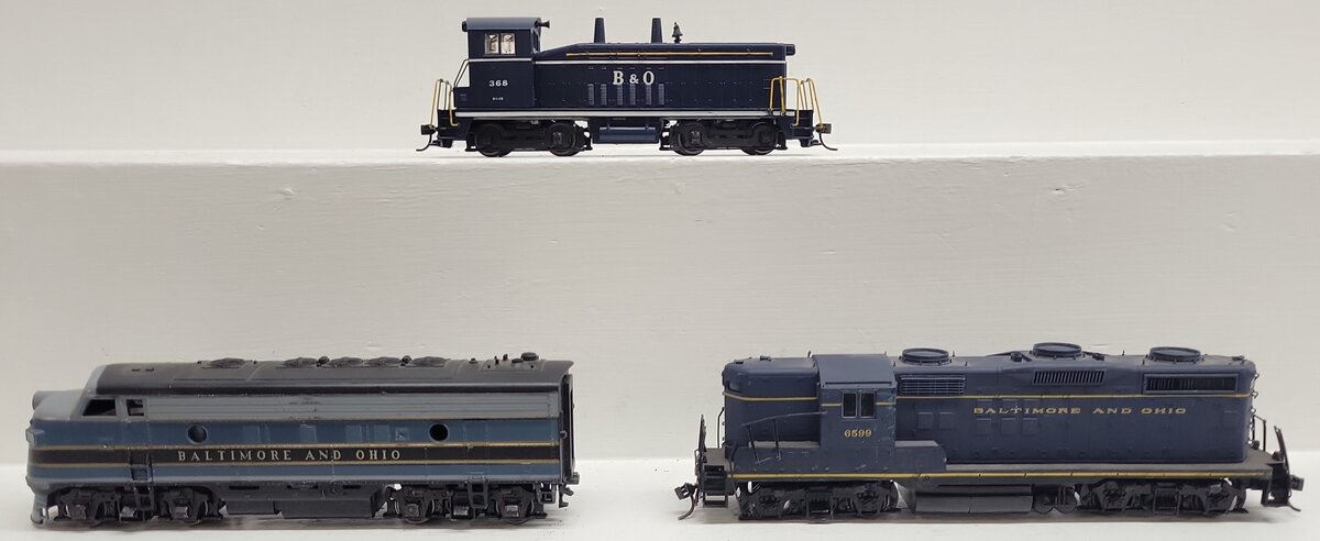 Life-Like and Other HO Scale Baltimore and Ohio Diesel Locomotives [3]