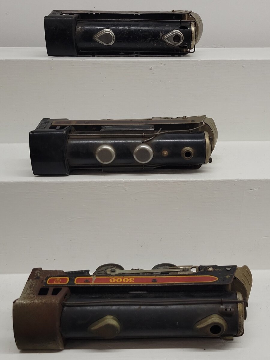 Marx O Gauge Vintage Locomotives; 391 x 3 [3] VG