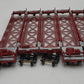 Con-Cor 0001-001954 HO Scale Santa Fe Tin Stack Container Cars (Set of 5) VG/Box