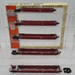 Con-Cor 0001-001954 HO Scale Santa Fe Tin Stack Container Cars (Set of 5) VG/Box