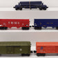 Lionel O Gauge Assorted Freight Cars 6-9304, 6-9040, 6-7100, 442715, 93108 [5] VG