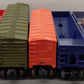 Lionel O Gauge Assorted Freight Cars 6-9304, 6-9040, 6-7100, 442715, 93108 [5] VG