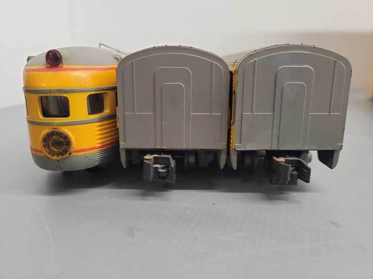 American Flyer S Vintage Union Pacific Passenger Cars 24838, 24840, 24837 [3] VG