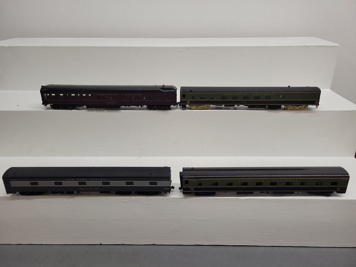 Samhongsa & Other HO Scale CUSTOM BRASS Assorted Passenger Cars: [4]