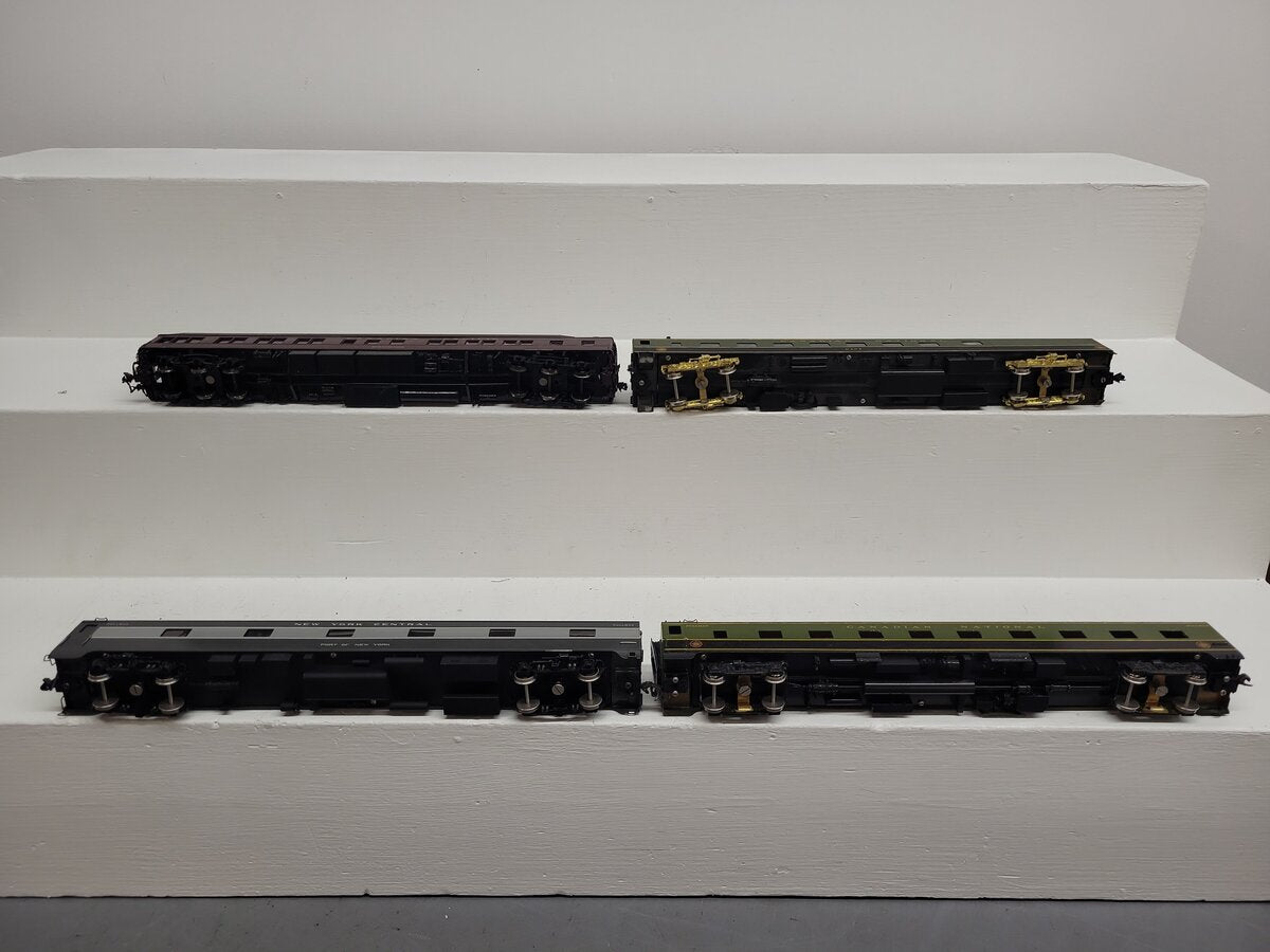Samhongsa & Other HO Scale CUSTOM BRASS Assorted Passenger Cars: [4]