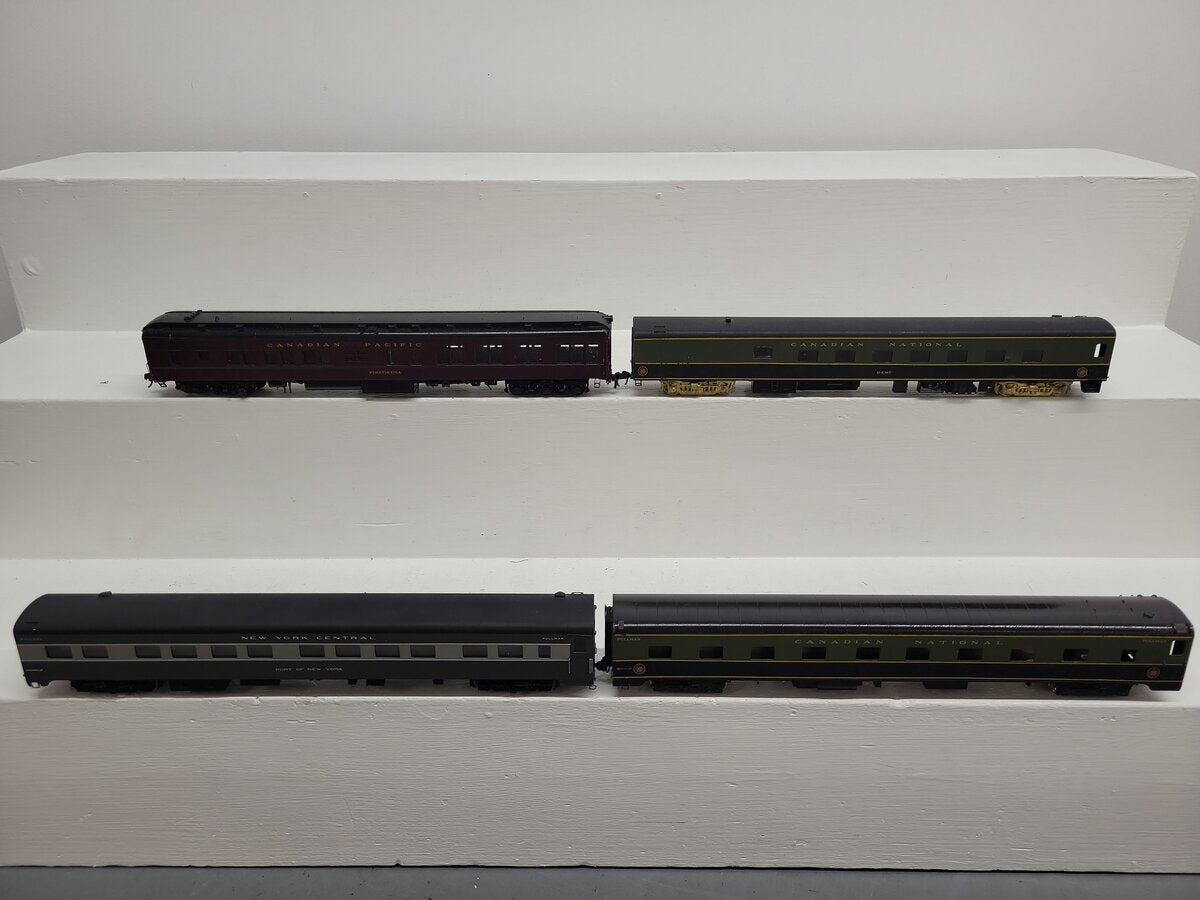 Samhongsa & Other HO Scale CUSTOM BRASS Assorted Passenger Cars: [4]
