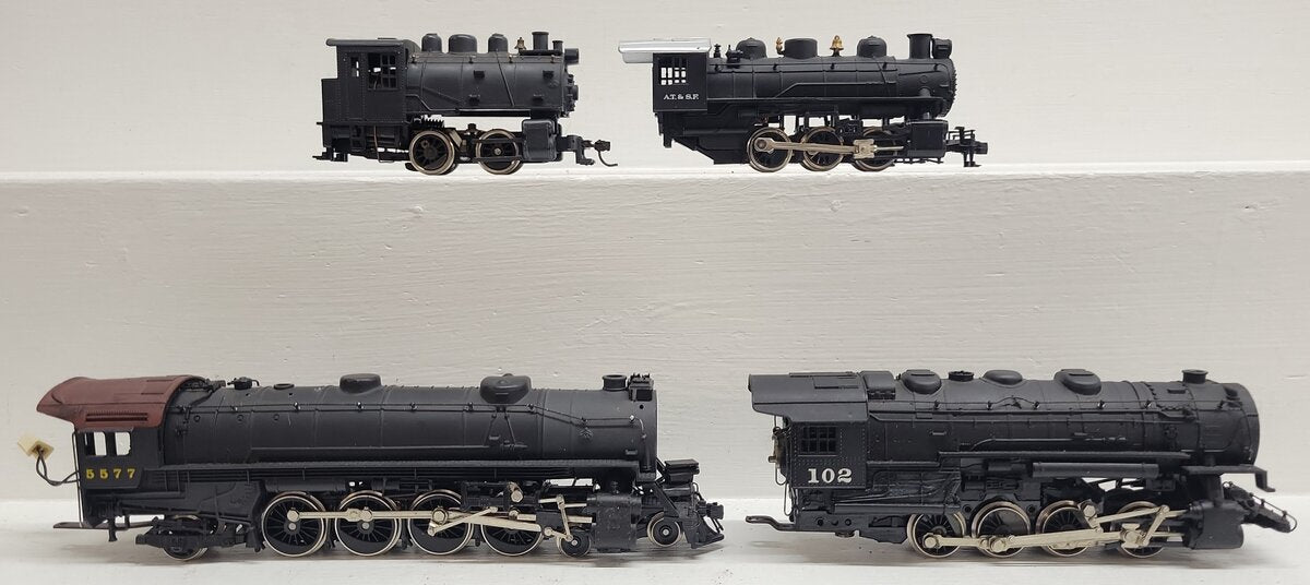 Rivarossi and Other HO Scale Assorted Steam Locomotives [4] VG