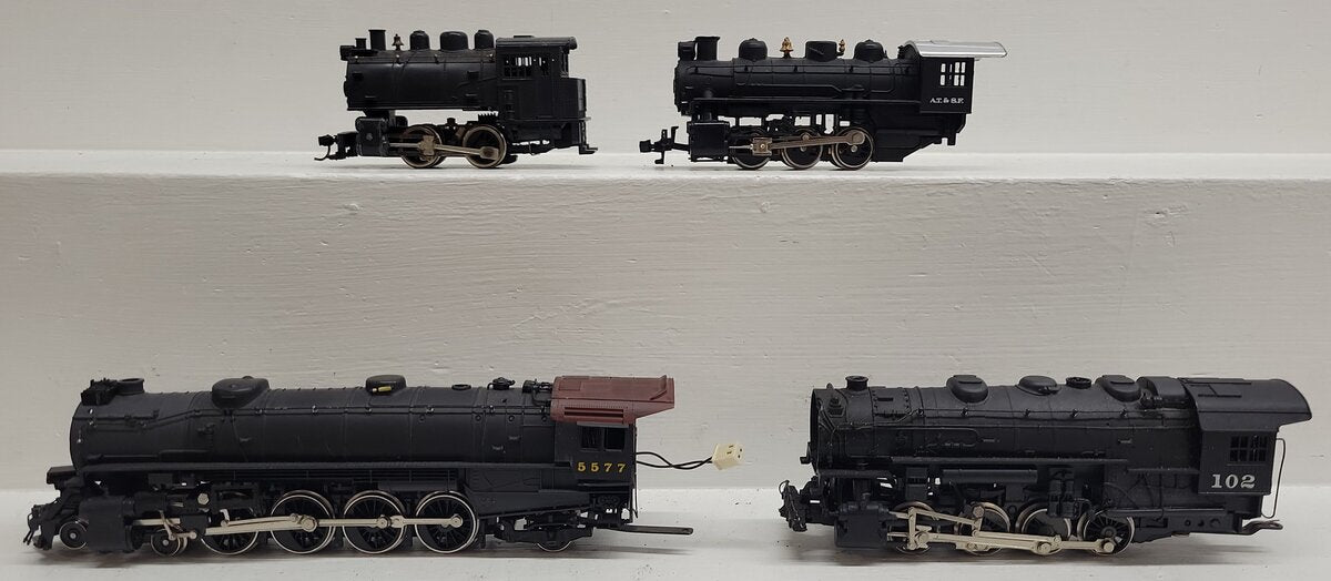 Rivarossi and Other HO Scale Assorted Steam Locomotives [4] VG