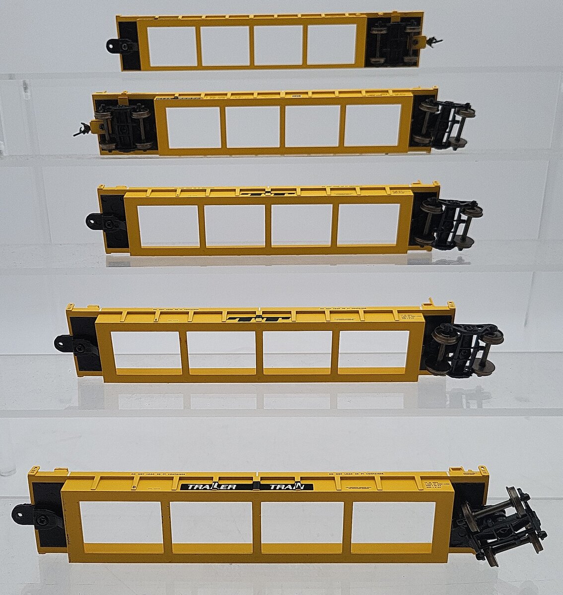 A-Line 47301-07 HO Scale TTX Gondola Cars #62072 EX/Box