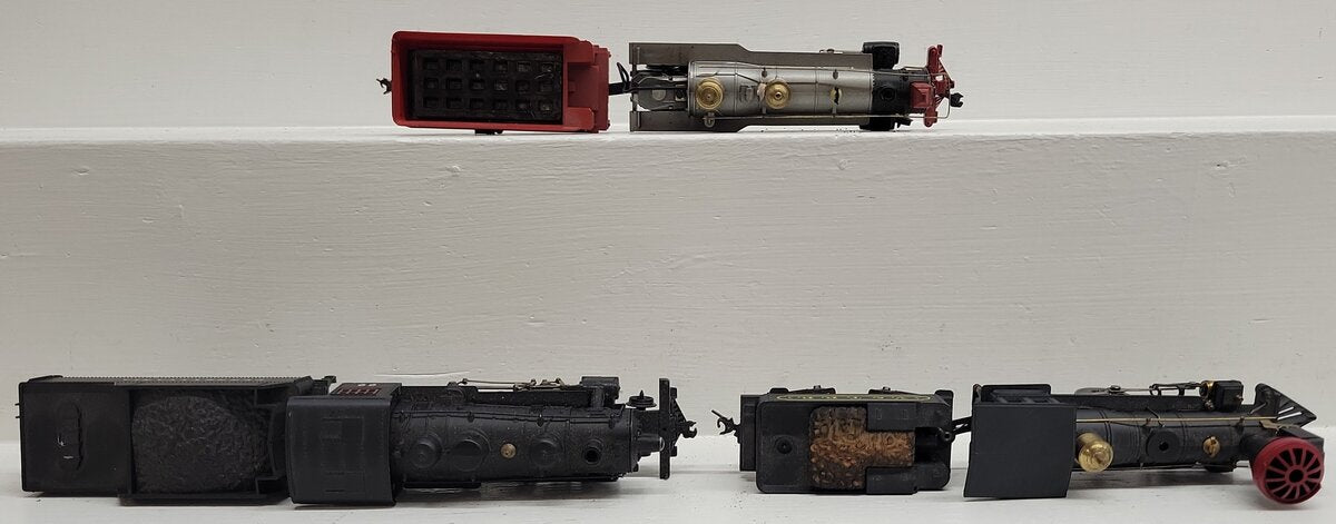 Mantua and Other HO Scale Assorted Stream Locomotives w/ Tenders [3] VG