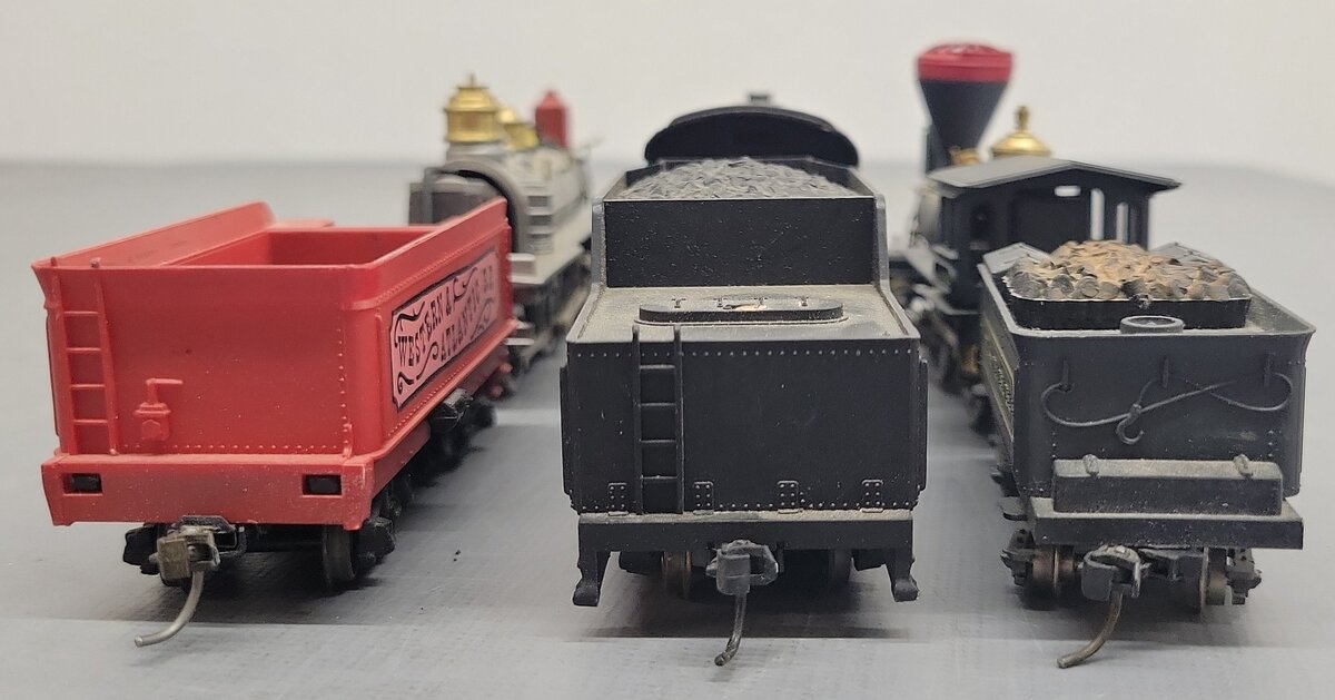 Mantua and Other HO Scale Assorted Stream Locomotives w/ Tenders [3] VG